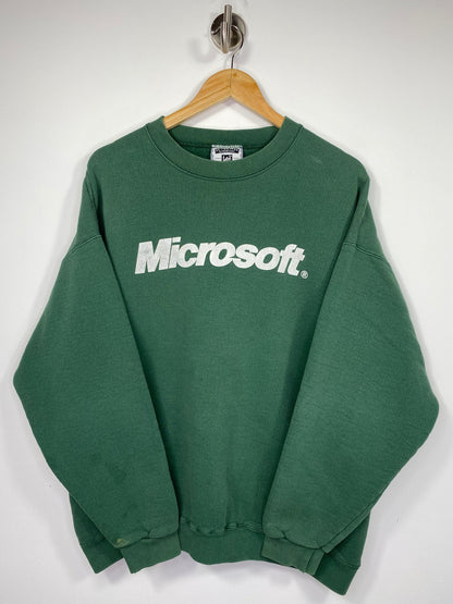 90's Lee MICROSOFT Made in USA Vintage Sweat-Shirt / 5111