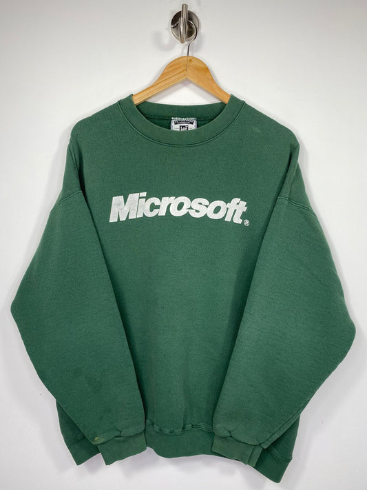 90's Lee MICROSOFT Made in USA Vintage Sweat-Shirt / 5111