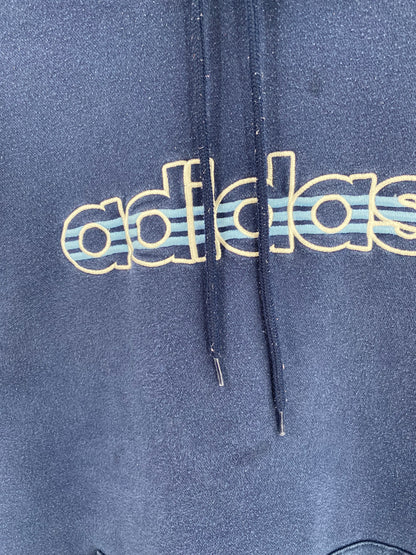 00’ ADIDAS Size L Hoodie Vintage Sweat-Shirt / 9377
