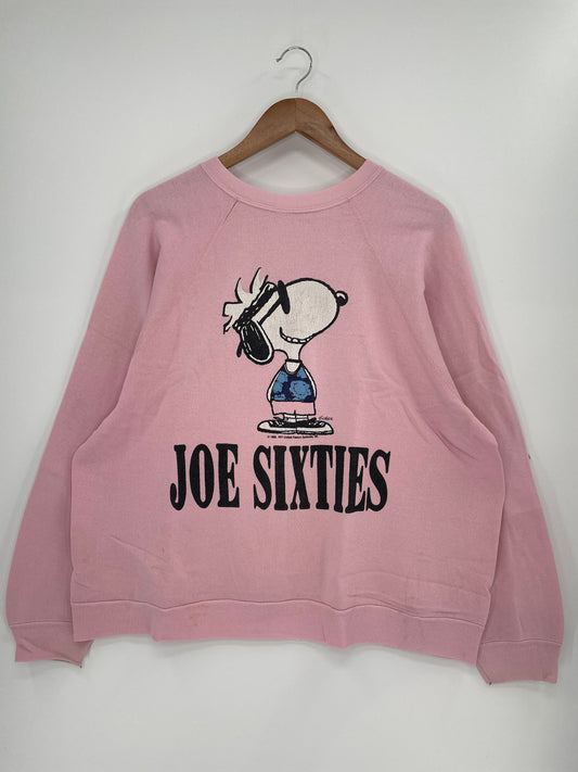 80’s SNOOPY Size Approx.L Vintage Sweat-shirt / A466