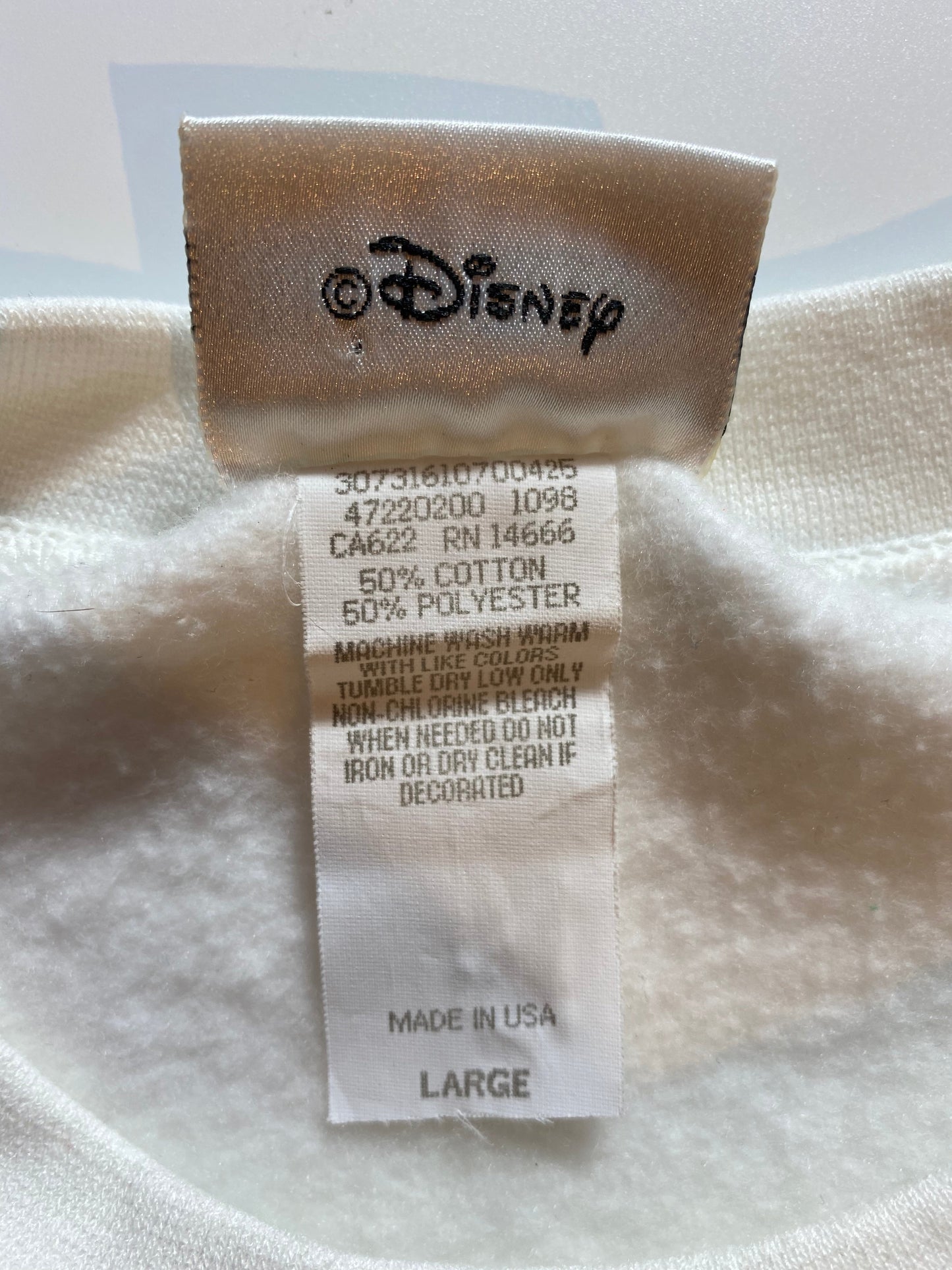 00' DISNEY Made in USA Size L Vintage Sweat-shirt / A5224