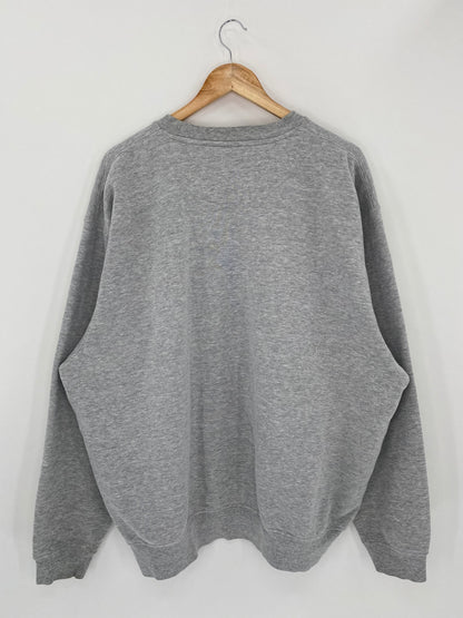90’s NIKE ILLINOIS Size XL Vintage Hoodie Sweat-Shirt / 5398