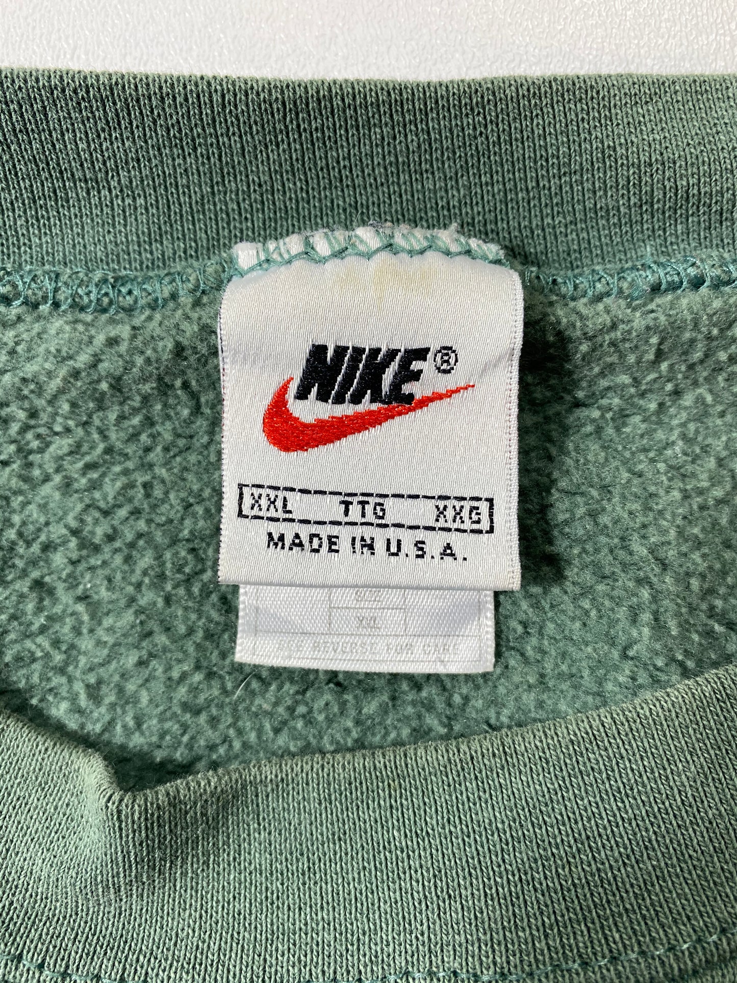 90’s NIKE Made in USA Size XXL Vintage Sweat-shirt / 6550