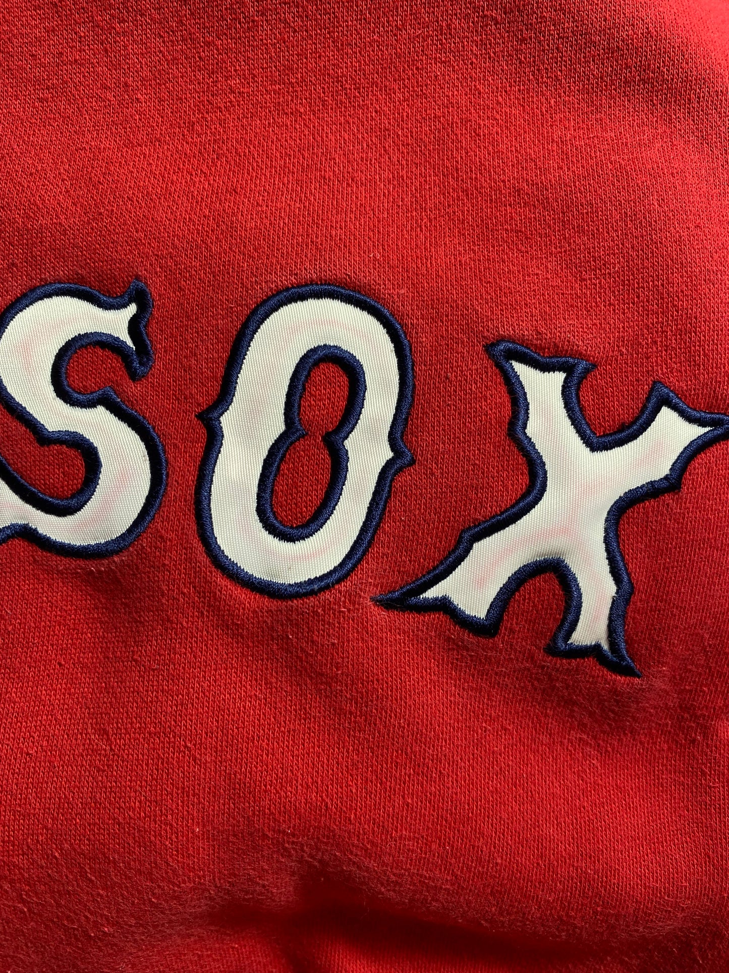 00’ NIKE RED SOX Size M Vintage Hoodie Sweat-Shirts / K2574