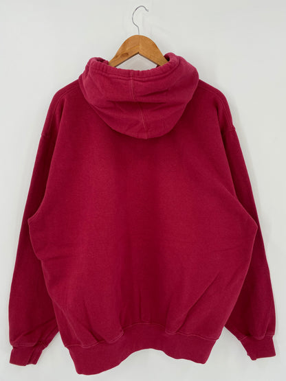 00' NIKE BOSTON COLLEGE Size L Vintage Hoodie Sweat-Shirt / K3514