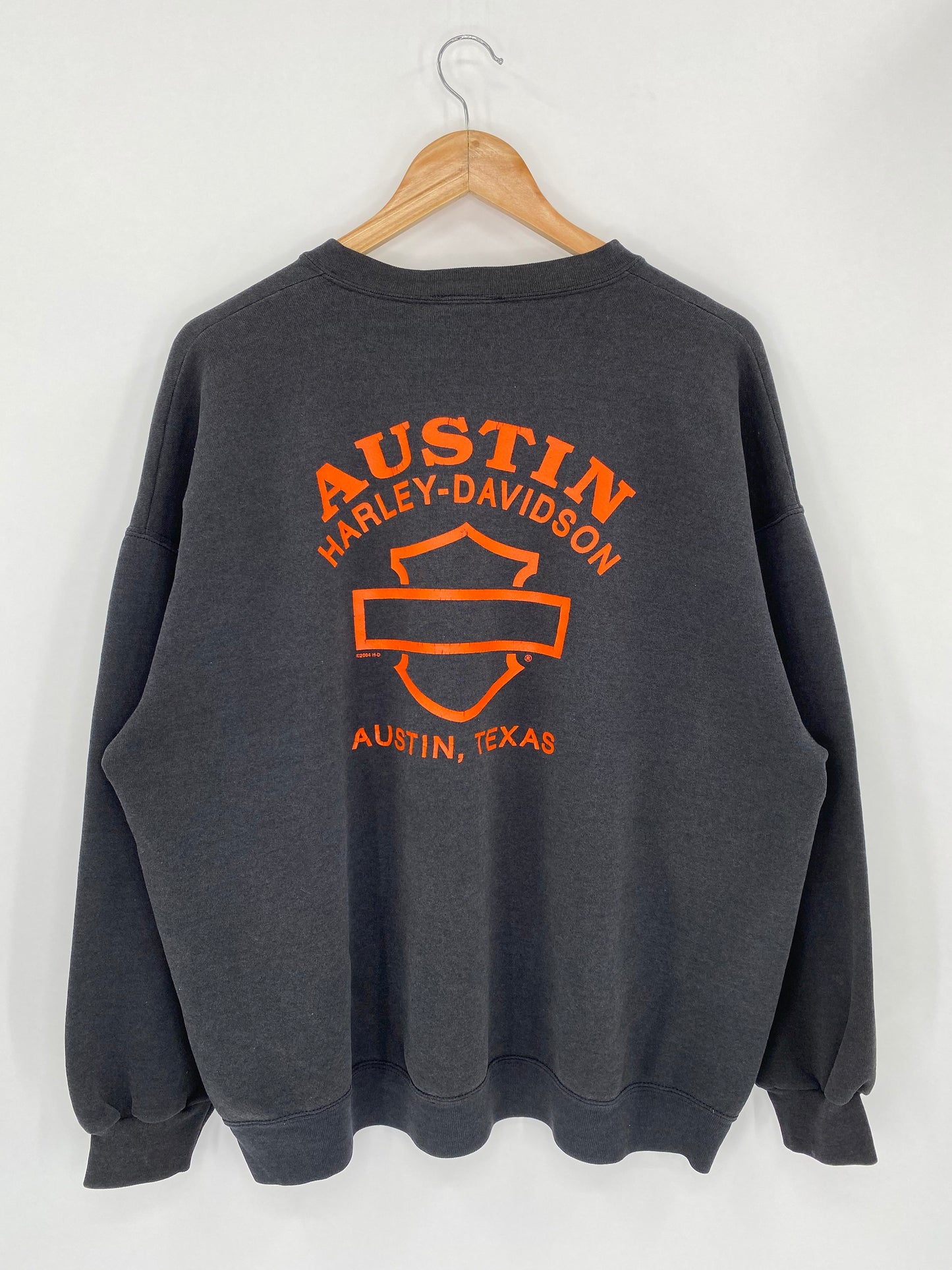 2001 Harley Davidson AUSTIN TEXAS Size Approx.XL Vintage Sweat-Shirt / 5375