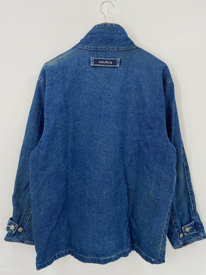 90’s NAUTICA Size XL Denim Jacket  / K4112