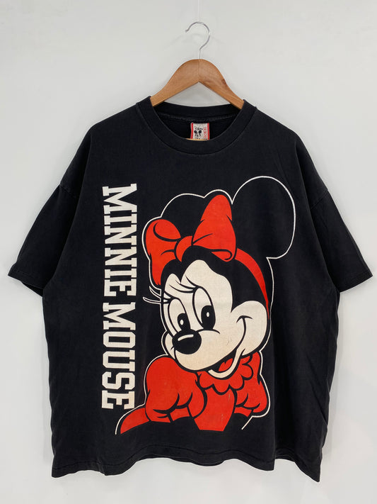 90’s DISNEY MINNIE MOUSE Approx. Size XL Vintage T-Shirt / K2970