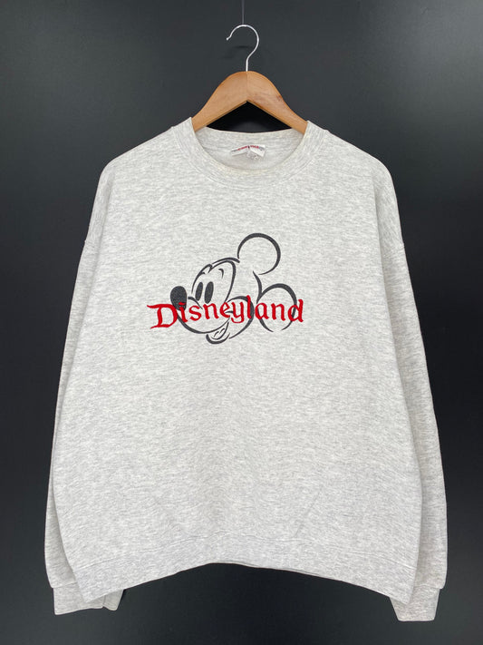 90’s DISNEY MICKEY Made in USA Size L Vintage Sweat-shirt / K6794