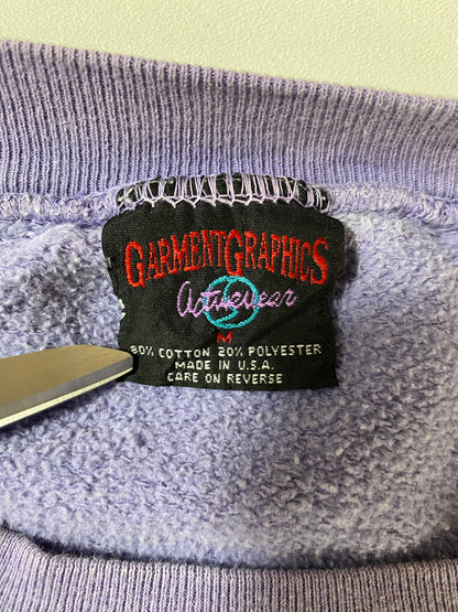 1998 LOONEY TUNES BUGS BUNNY Made in USA Size M Vintage Sweat-shirt / 9645