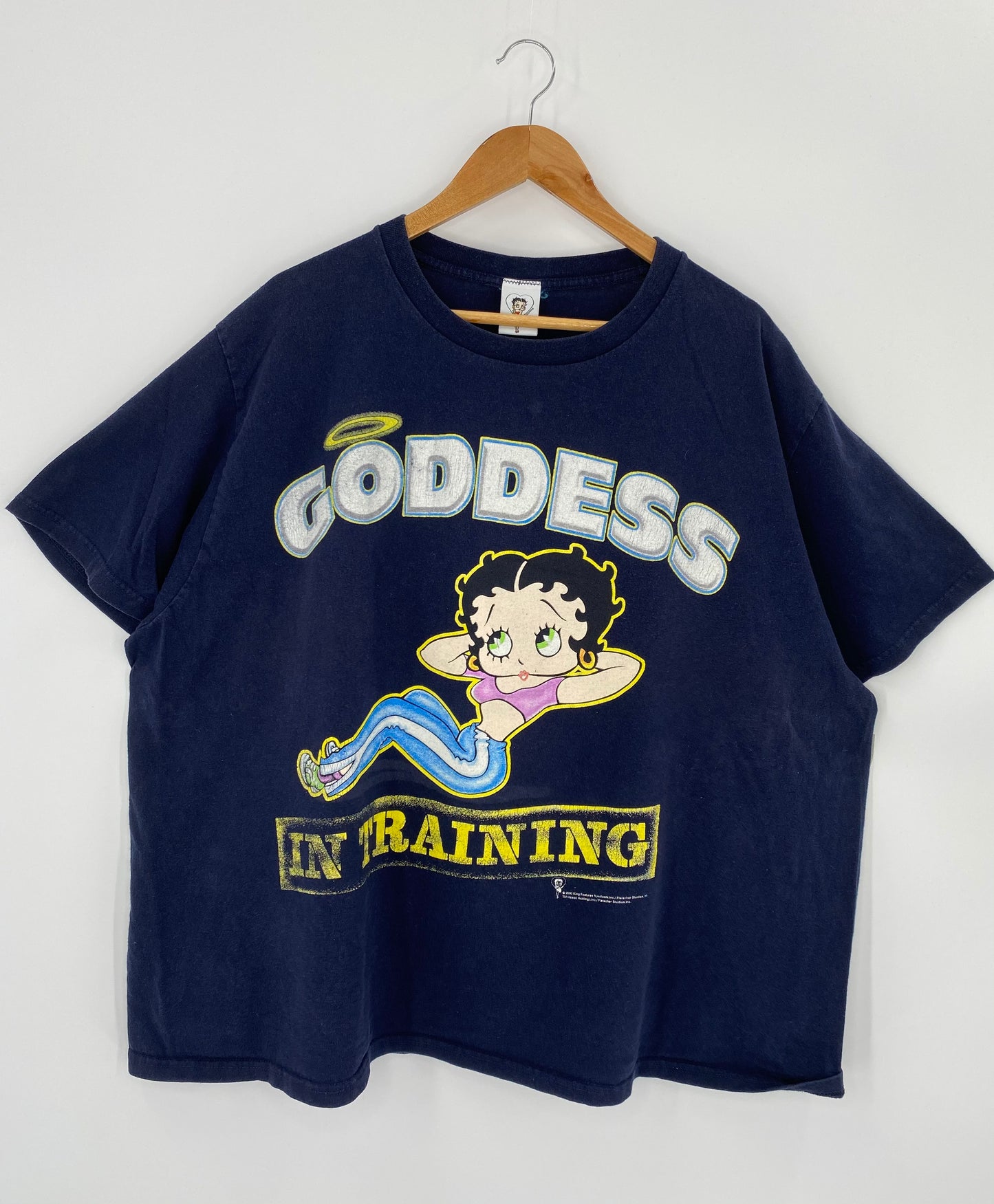 2000 BETTY BOOP Size Approx. XXL Vintage T-Shirt / 8471
