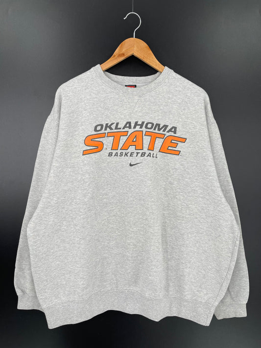 00’ OKLAHOMA STATE BASKETBALL Size XXL Vintage Sweat-shirt / K1727
