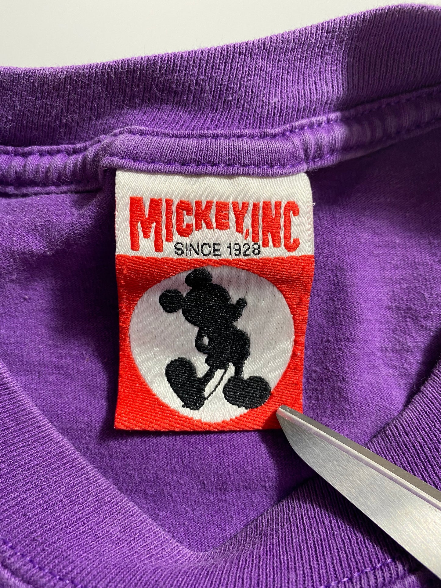 90’s DISNEY MICKEY Made in USA Size L Vintage T-Shirt / A2643
