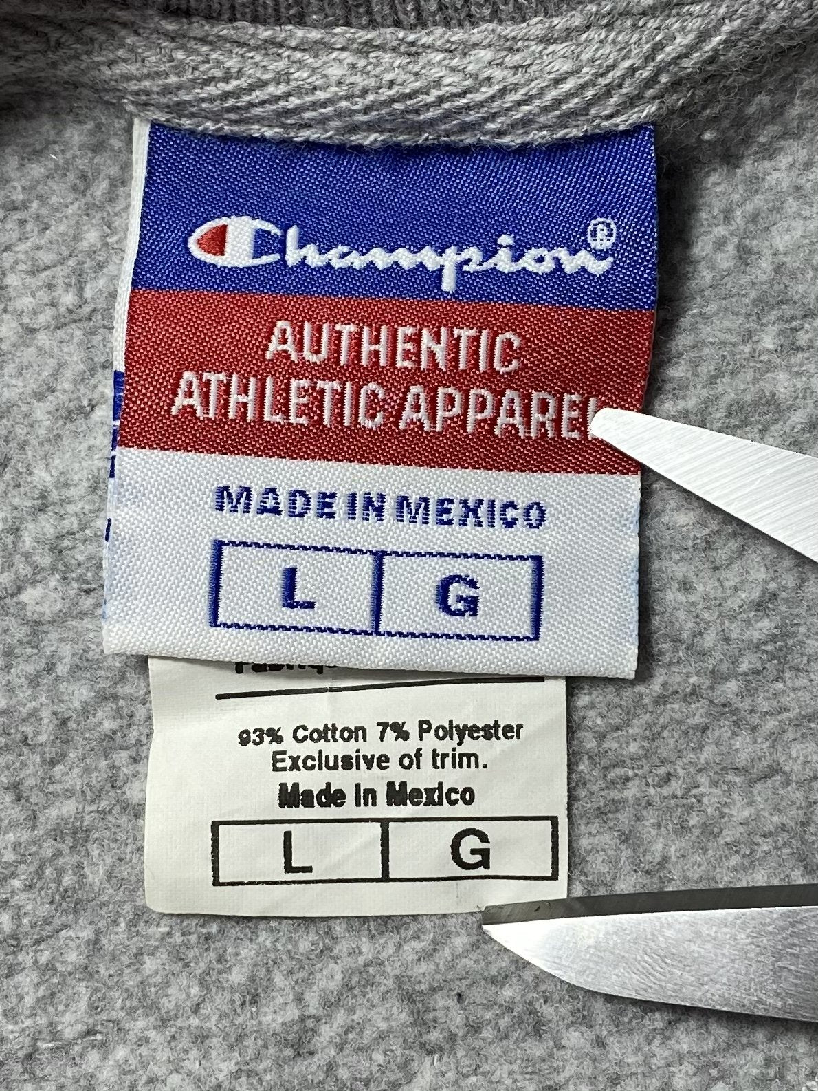 Vintage CHAMPION x MIAMI DOLPHINS Size L Vintage NFL Sweat-Shirt / E1350S