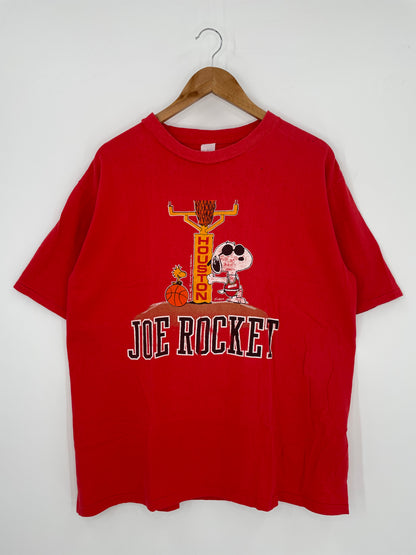 80’s SNOOPY JOE ROCKET Made in USA Size XL Vintage T-Shirts / 9881