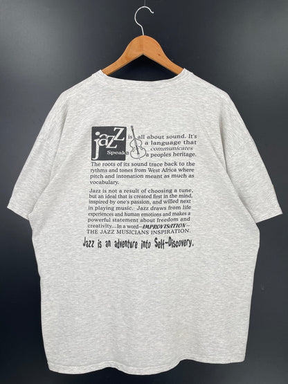 90’s TO JAZZ OR NOT Size XXL T-Shirt / A4078
