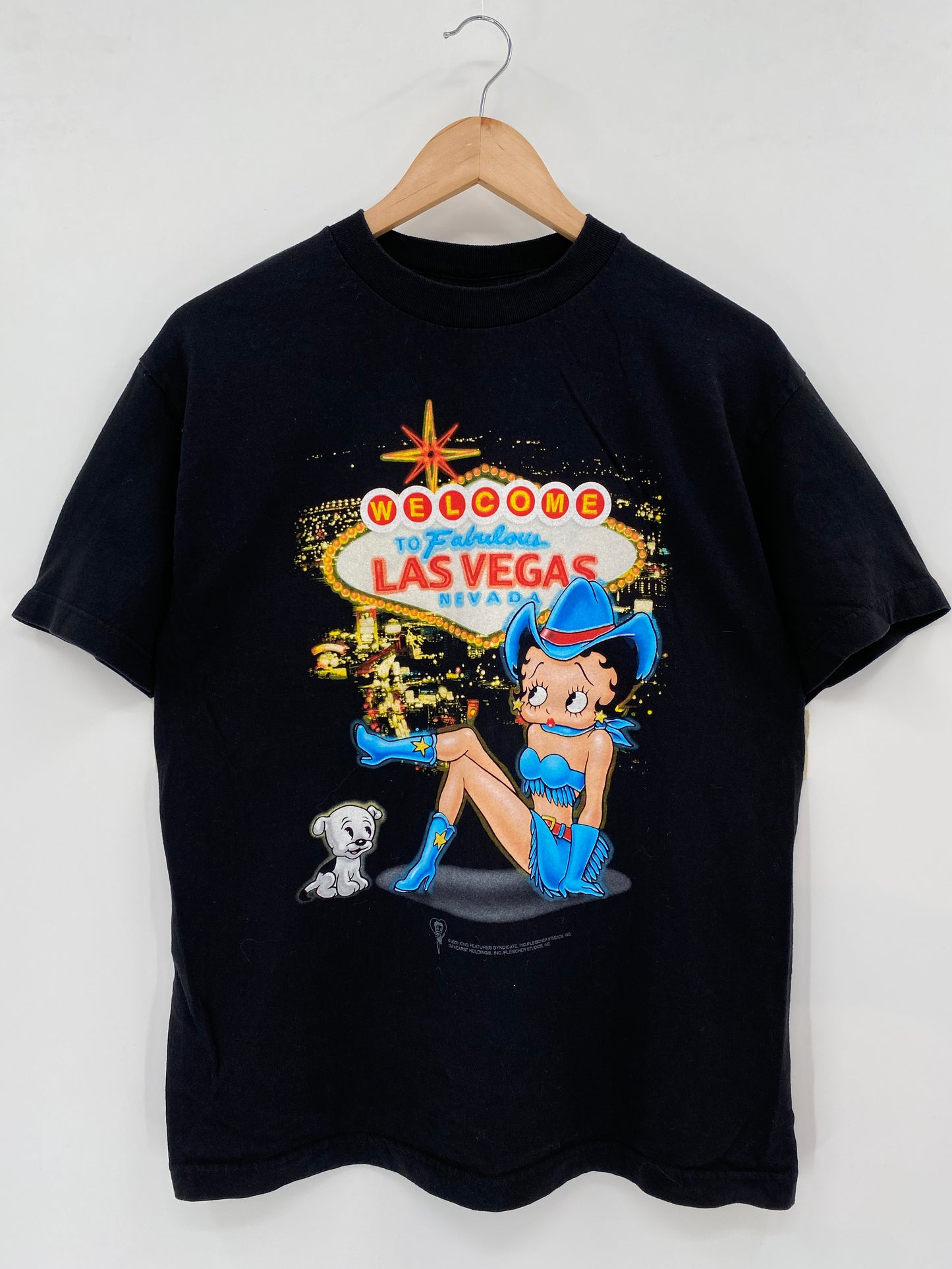 2001'  BETTY BOOP Size M Vintage T-Shirt / K1905