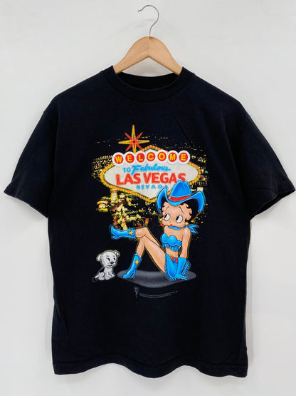 2001'  BETTY BOOP Size M Vintage T-Shirt / K1905