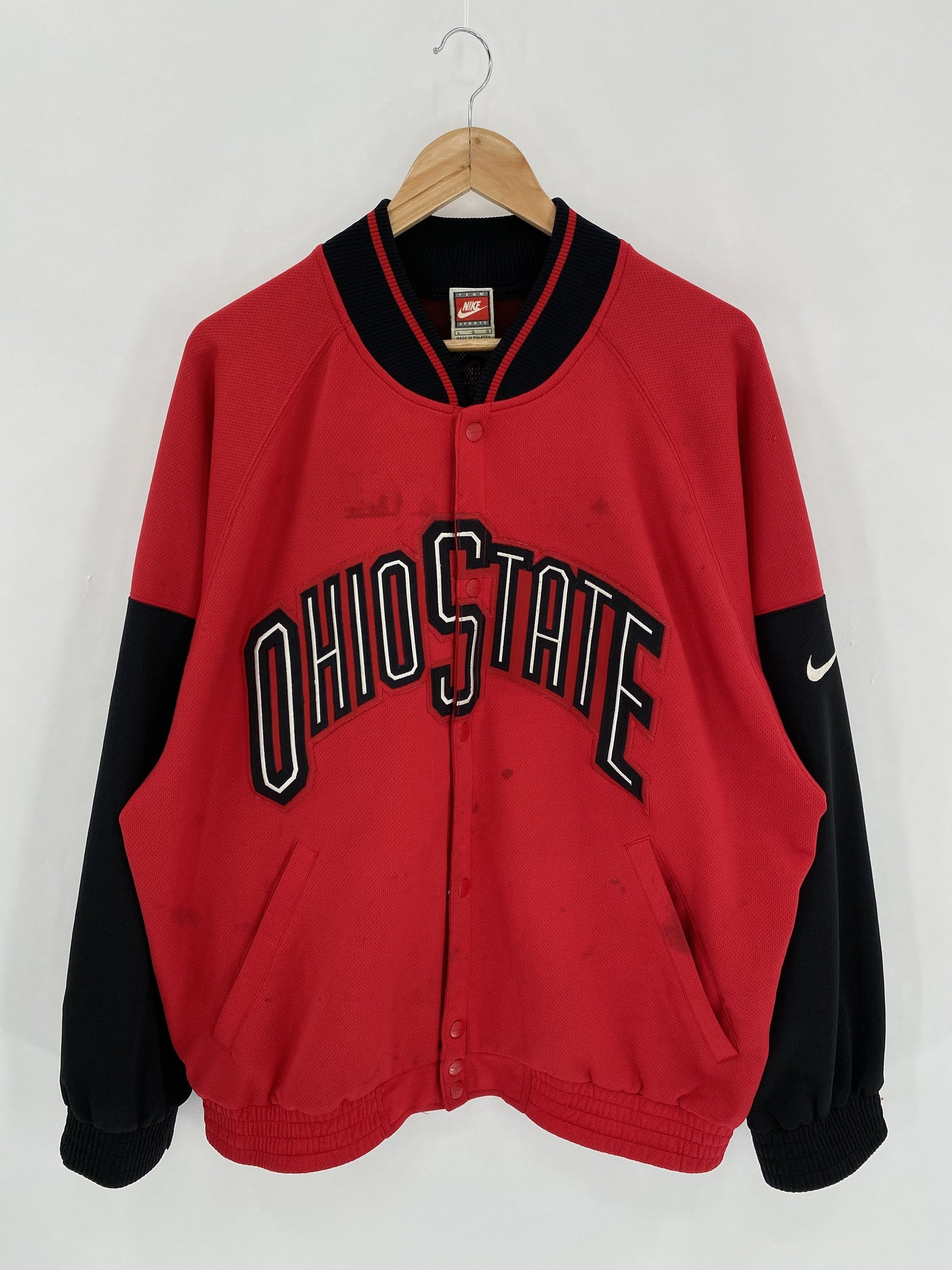 90’s NIKE OHIO STATE Size L Vintage College Jersey / A7943