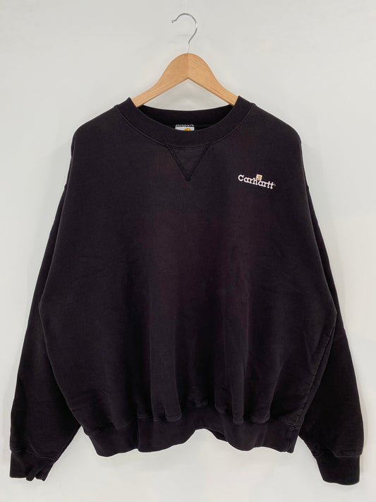 Vintage CARHARTT Size No Tag(Approx.XXL) Vintage Sweat-Shirt  / A4638