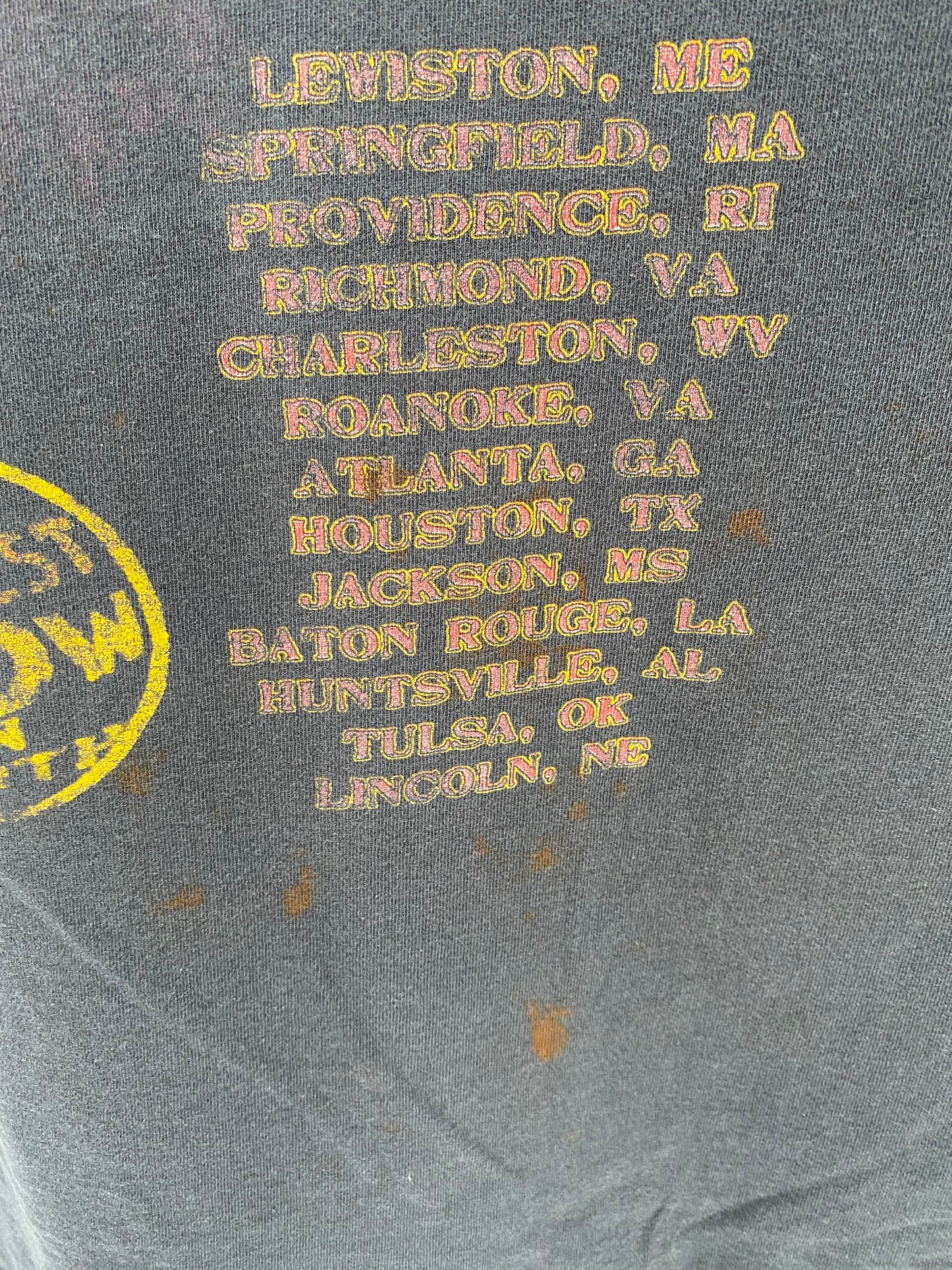 2006' MOTLEY CRUE Made in USA Size XL Vintage T-Shirts / K1221