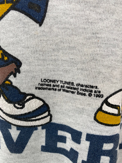 90’s LOONEY TUNES AND BUGS BUNNY MADE IN USA Size XL Vintage Sweat-shirt / 9714