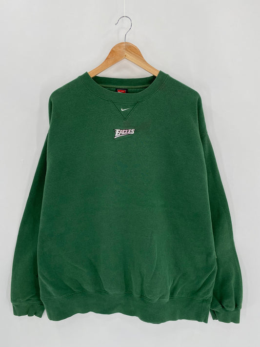 90’s NIKE EAGLES Size XXL Vintage Sweat-Shirt  / 6455