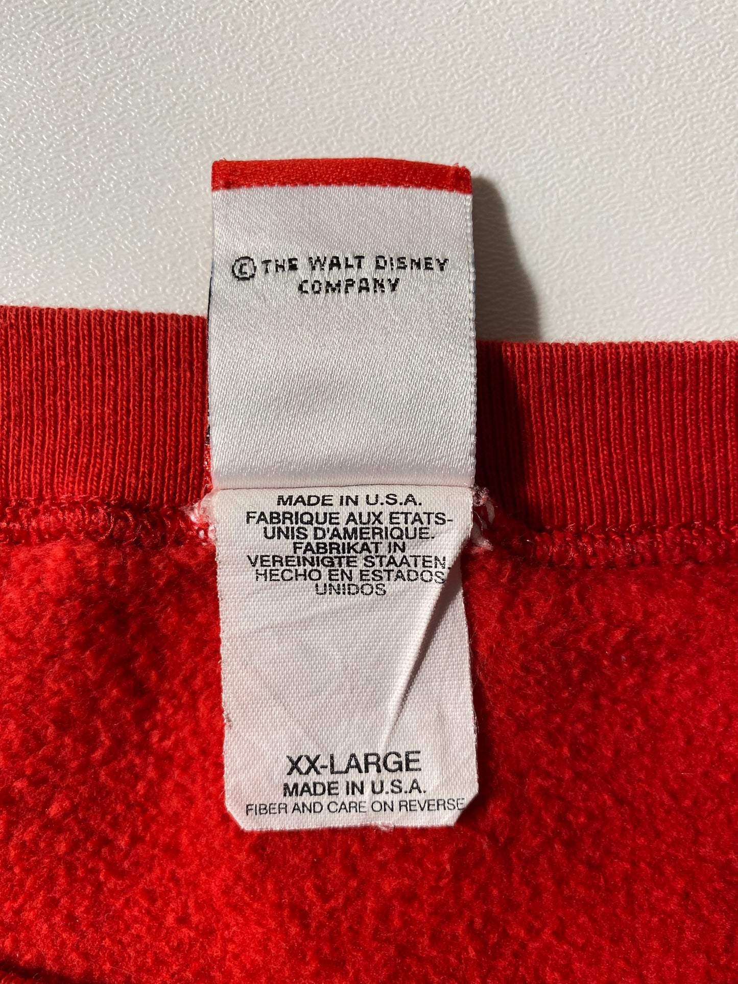 90’s DISNEY MICKEY Size XXL Vintage Sweat-shirt / K2496