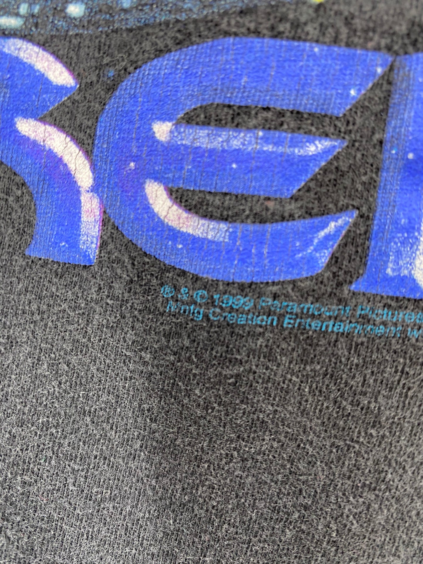 1999 STAR TREK Size L Vintage T-Shirt / 7649