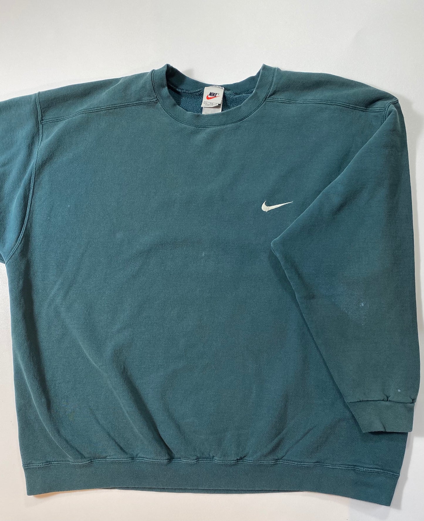 90’s NIKE Mini Swoosh Made in USA Size XXL Vintage Sweat-shirt / 6844