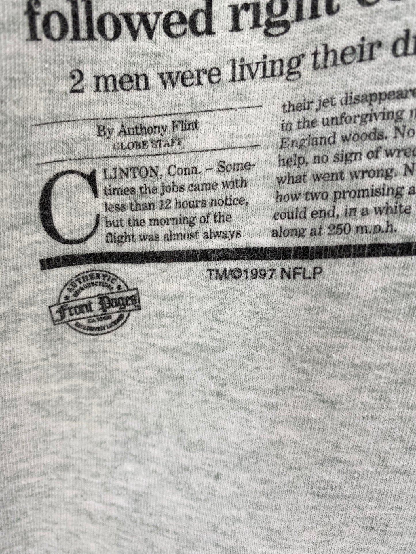 1997' SUPER BALL Made in USA Size XL Vintage NFL T-Shirt / k1652