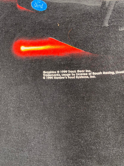 1999 MARTIN Hardee’s Racing Size XL Vintage Racing T-Shirt / 8146