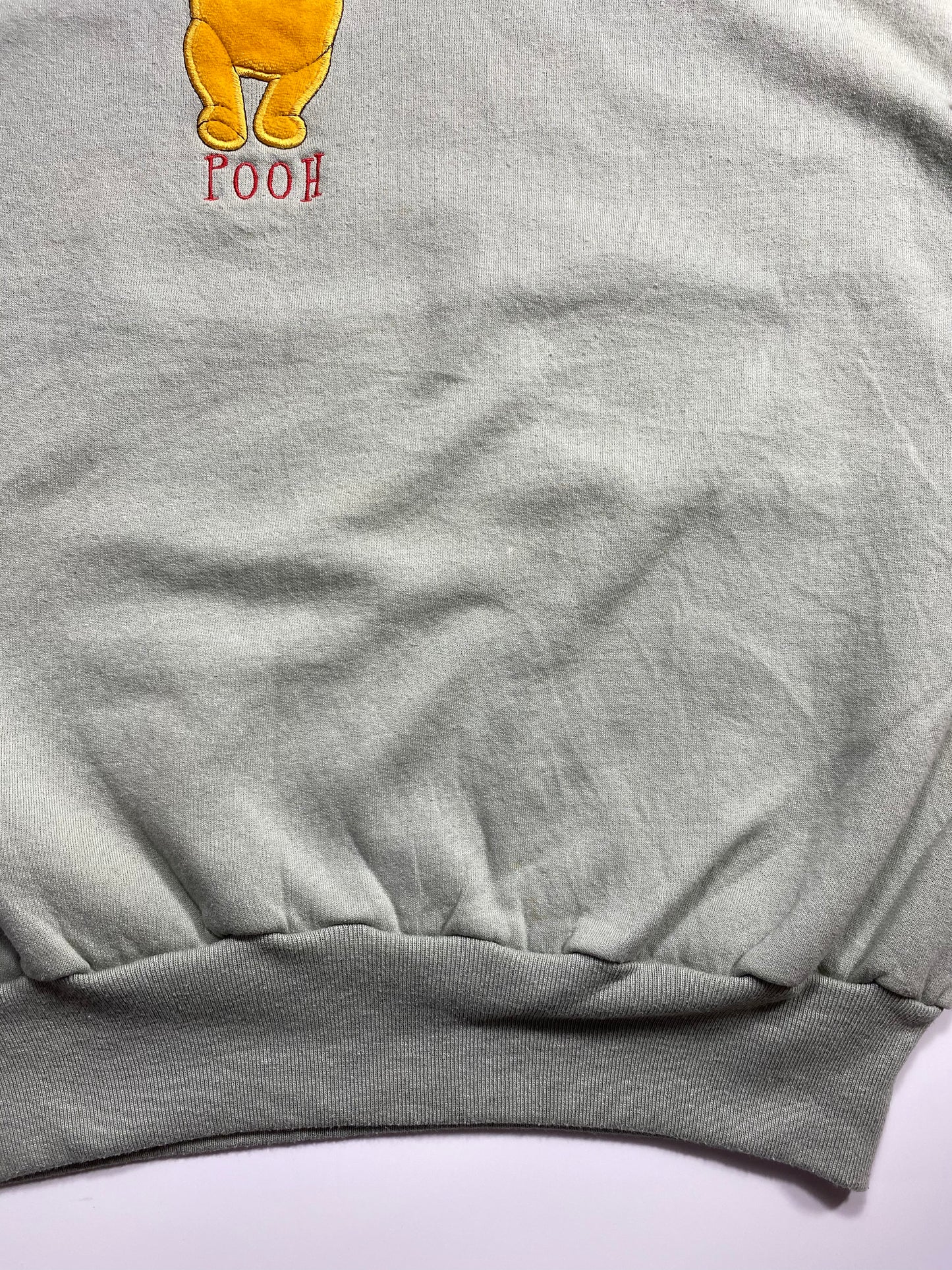 00' Vintage Disney Pooh Size Approx. XL Sweat-shirt / 6583