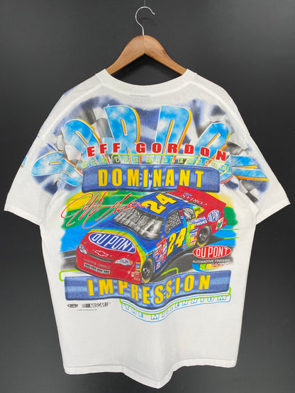 2000 NASCAR DU PONT JEFF GORDON  Size XL Vintage Racing T-shirt / 9405