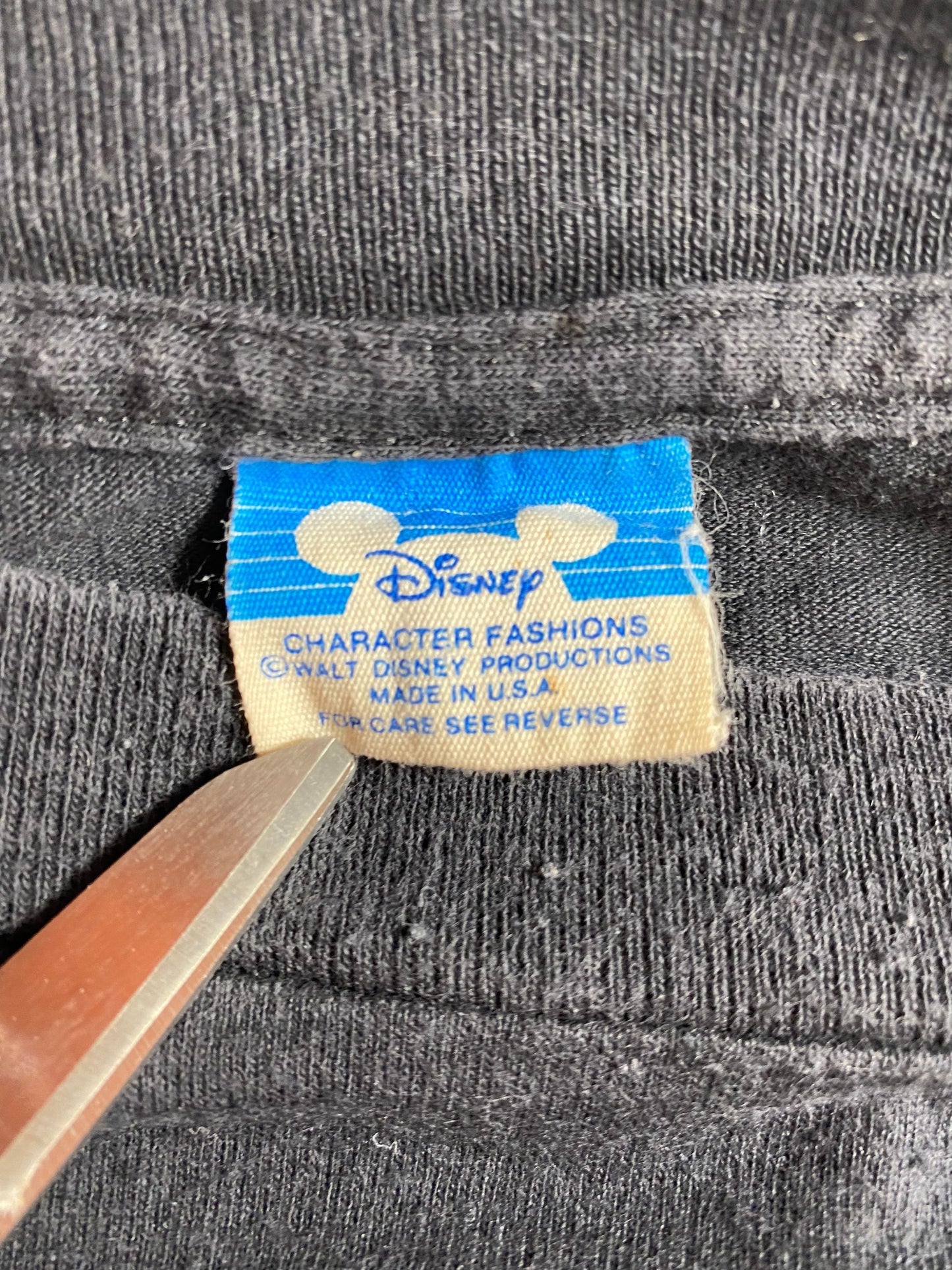 80’s DISNEY MICKEY Made in USA Size XXXXL Vintage T-Shirts / A5109