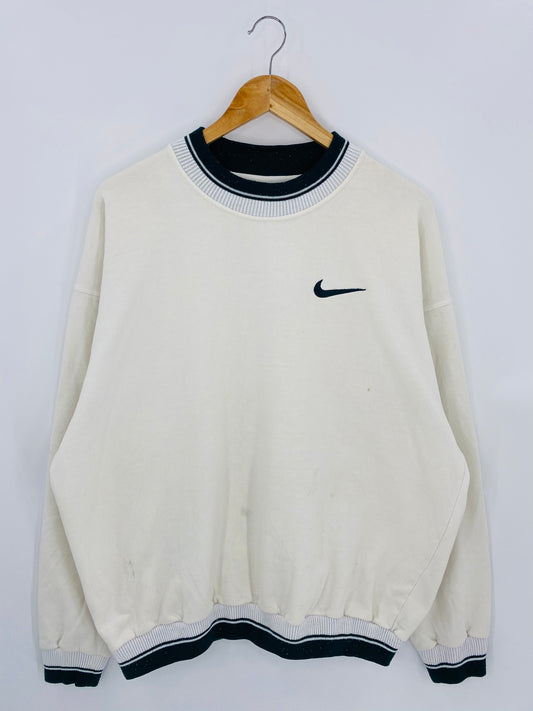90’s NIKE Mini Swoosh  Size XL Vintage Sweat-shirt / 6750