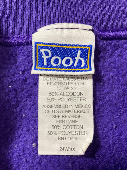 00' DISNEY WINNIE THE POOH TIGGER Size XXXXL Vintage Sweat-shirt / E5292S