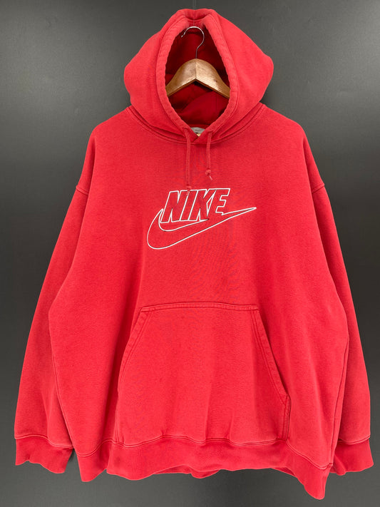 00' NIKE LOGO Size L Vintage Hoodie Sweat-Shirt / k1208