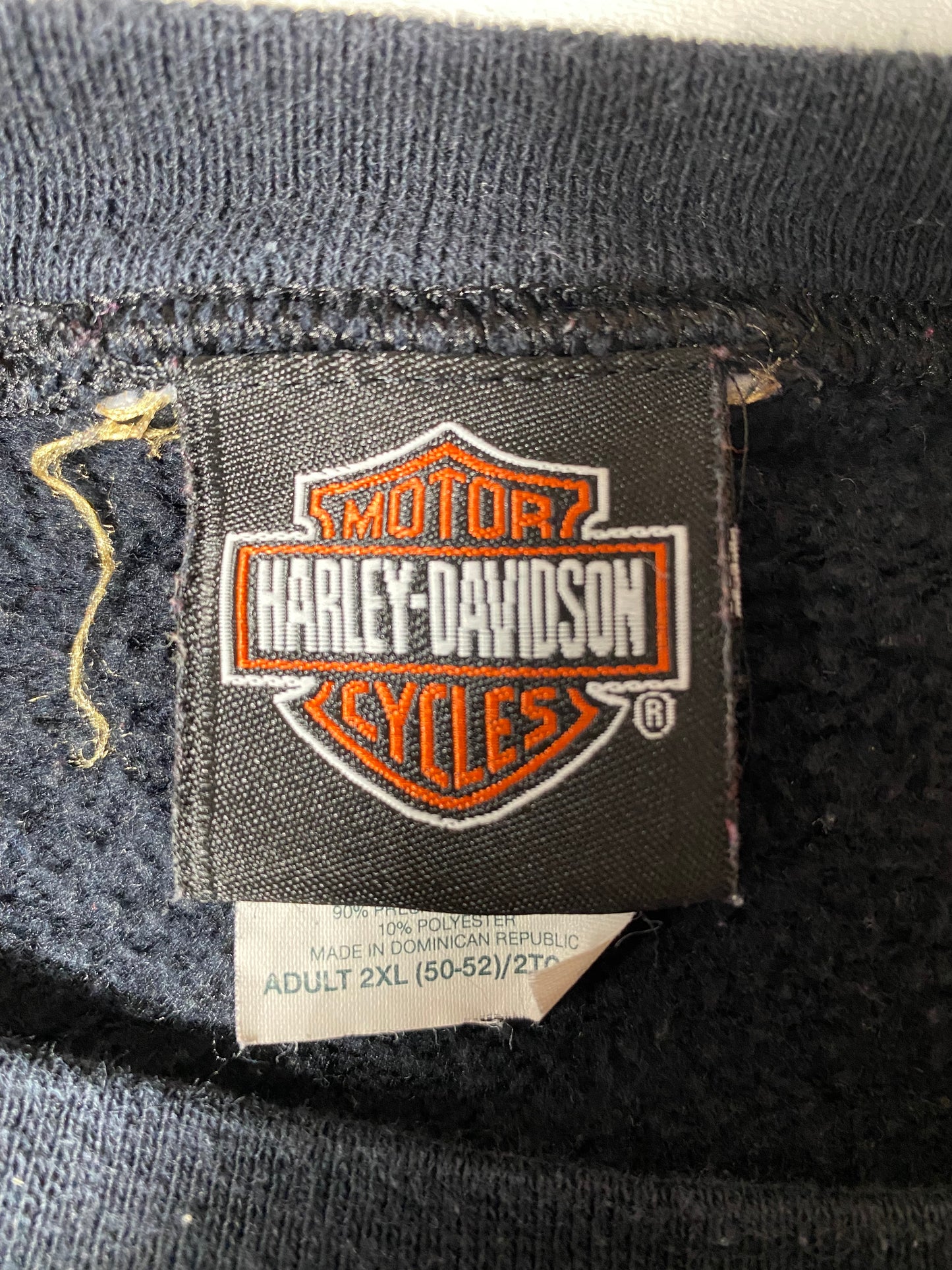 2008 HARLEY DAVIDSON Size XXL Vintage Sweat-shirt / K3529