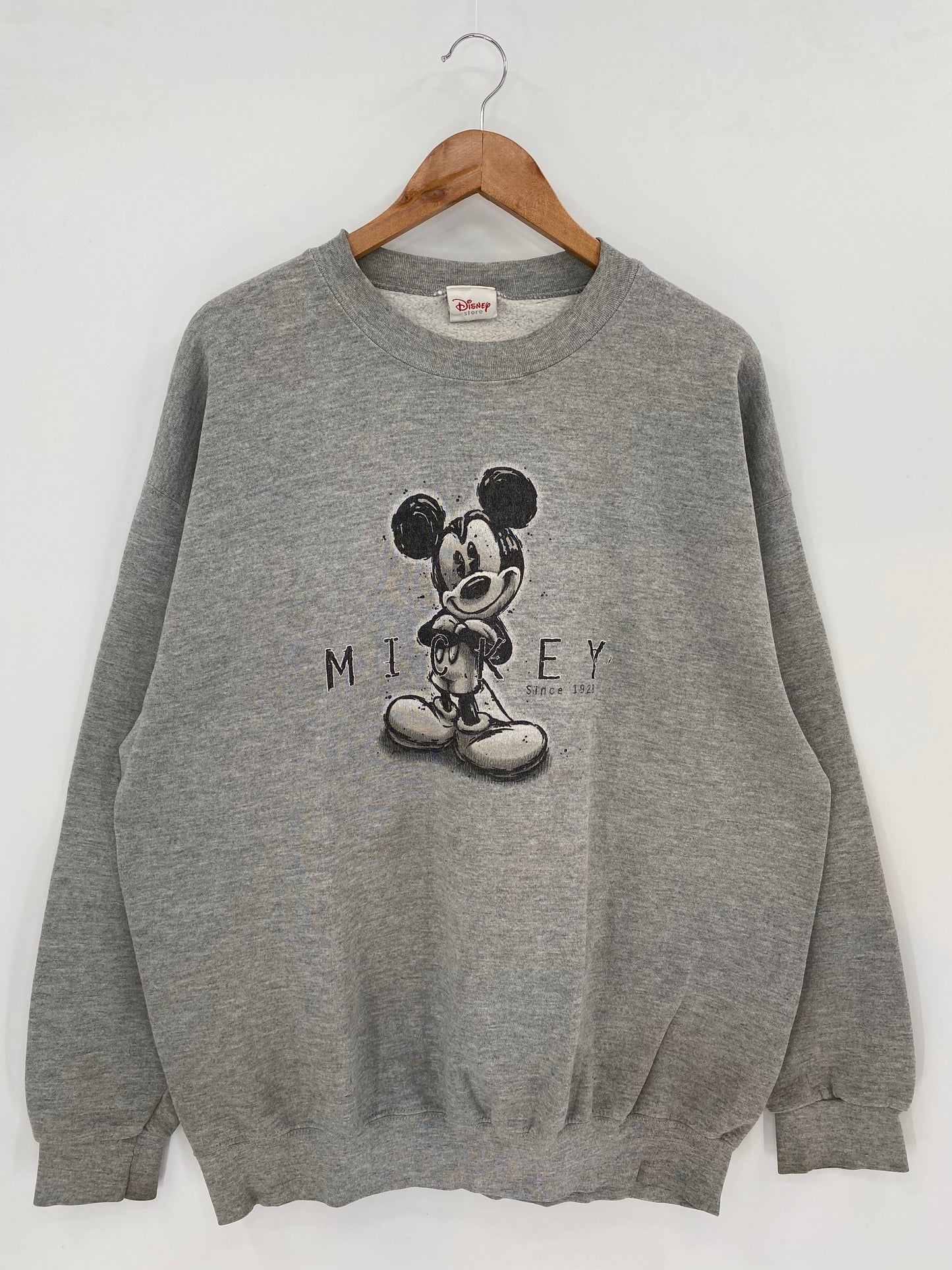 00' DISNEY MICKEY Made in USA Size XL Vintage Sweat-shirt / E3554S