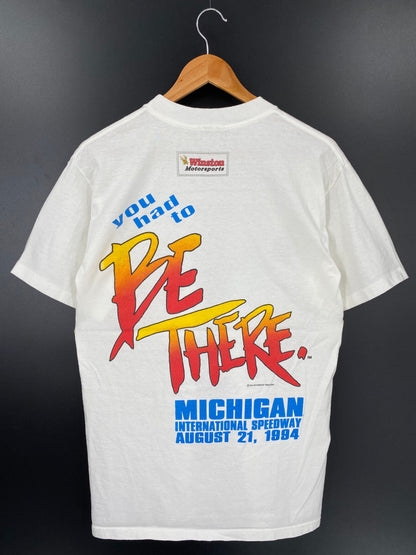 1994 WINSTON GOODWRENCH400 MICHIGAN Size No tag (Approx.L) Vintage Racing T-Shirt / E5416T
