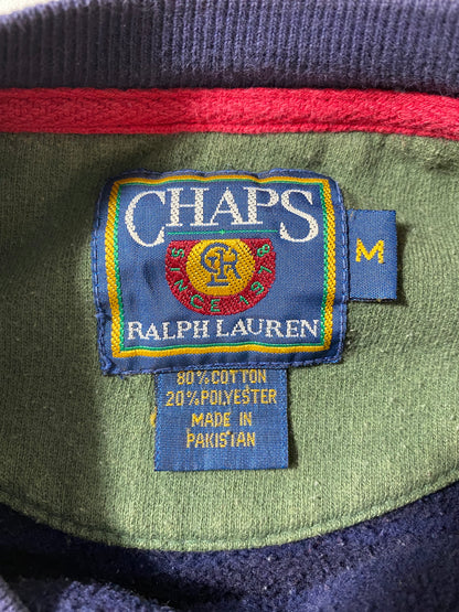 90's CHAPS RALPH LAUREN Size M Vintage Sweat-Shirt / 9359