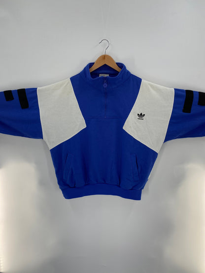 90’s ADIDAS Size No tag (Approx.L) Vintage Half-zip Sweat-Shirt / E5933S