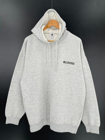 VINTAGE COLUMBIA Size L Hoodie Sweat-shirt  / 9671