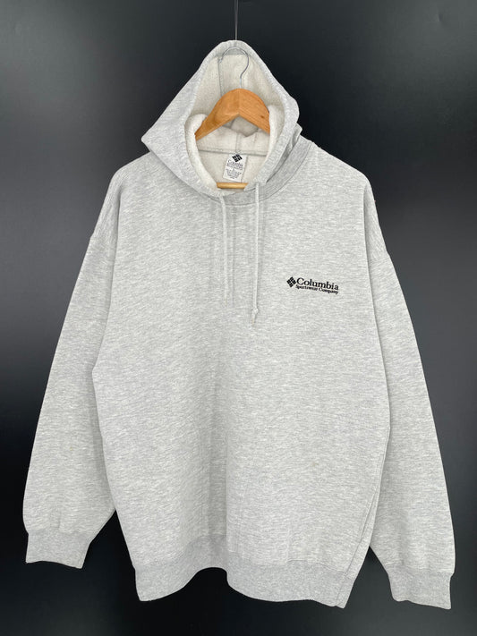 VINTAGE COLUMBIA Size L Hoodie Sweat-shirt  / 9671