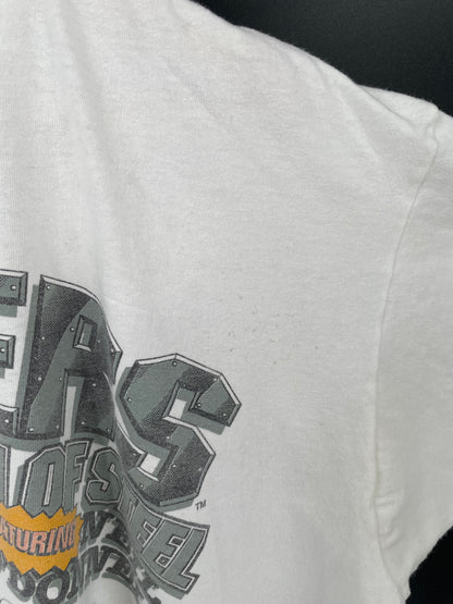 90’s PITTSBURGH STEELERS Made in USA Size XL Vintage T-Shirt / k1651