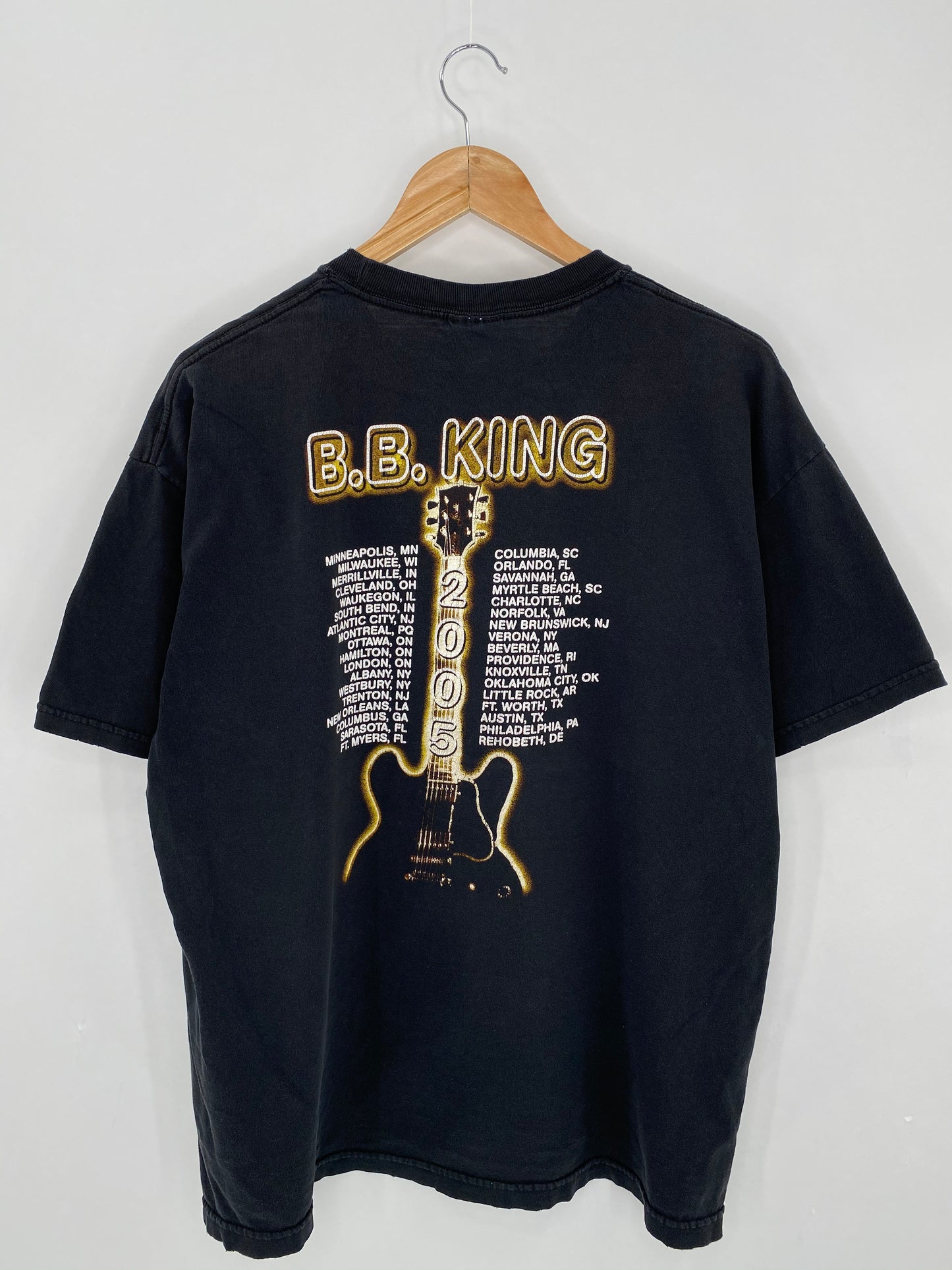00'  B.B. KING Size XL Vintage Music T-shirt / 6247