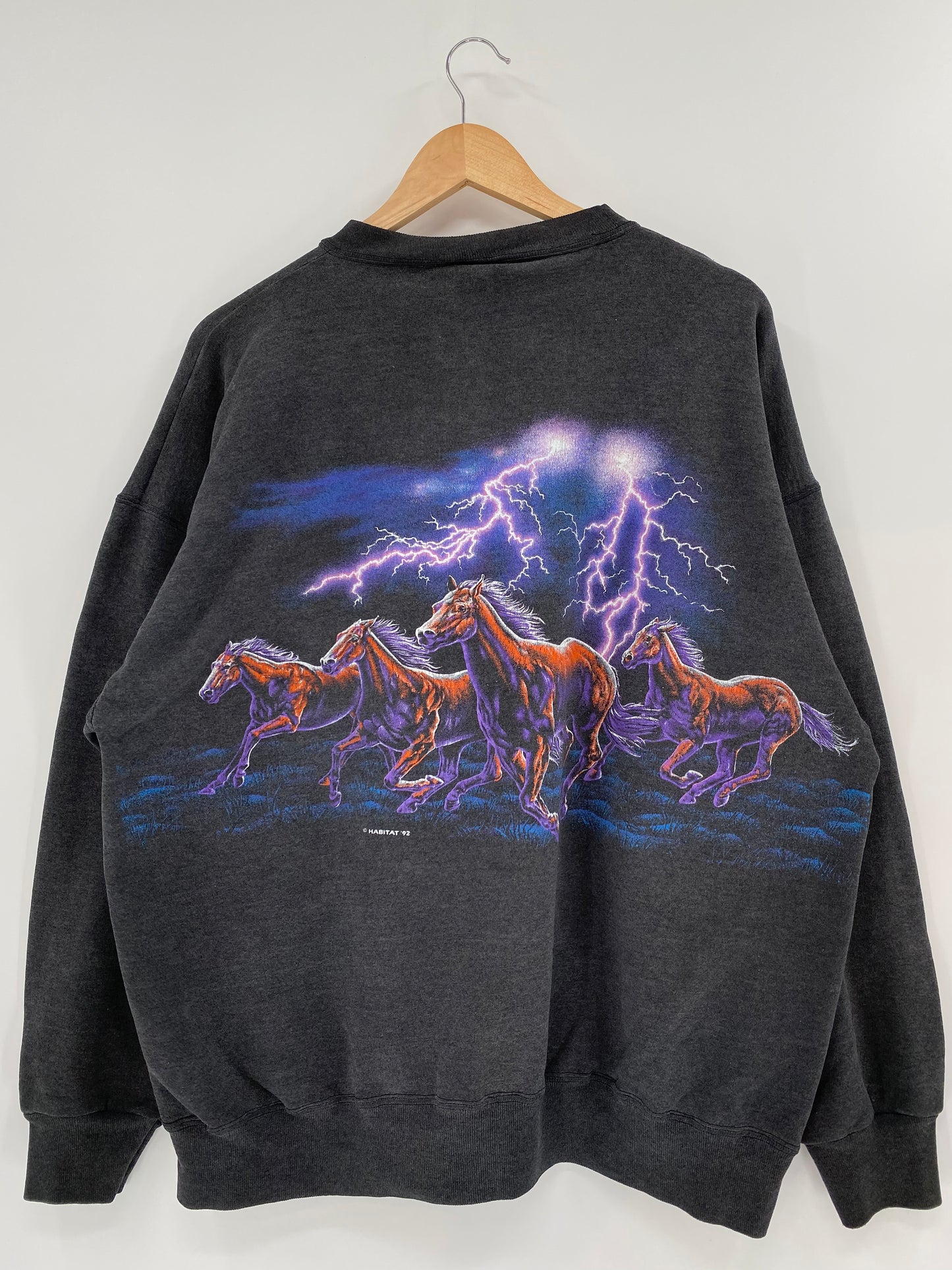 1992' CHINCOTEAGUE ILAND Made in USA Size XXL Vintage Sweat-Shirts / k1422