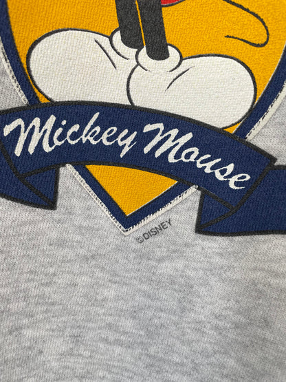 90’s DISNEY MICKEY Made in USA Size S Vintage Sweat-shirt / A4686