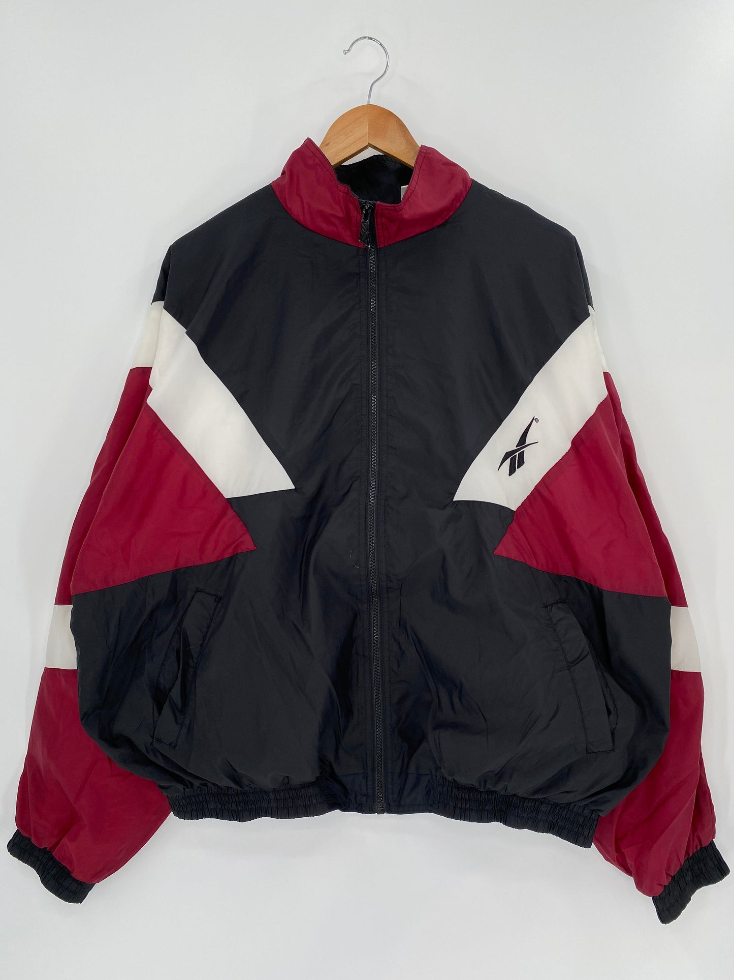 90's REEBOK Size L Vintage Nylon-Jacket/ A1113
